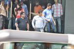 Salman Khan snapped outside Being Human store in Santacruz, Mumbai on 13th Feb 2013 (30).JPG